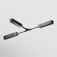 Maytoni Technical Коннектор питания Т-образный Gravity черный TRA004CWT-22B