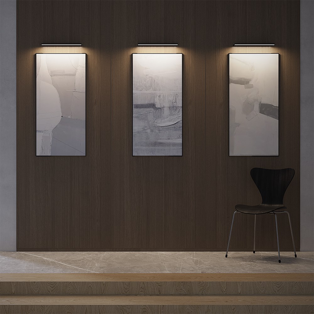 Maytoni Modern Shine Подсветка цвет: черный C033WL-L12B3K