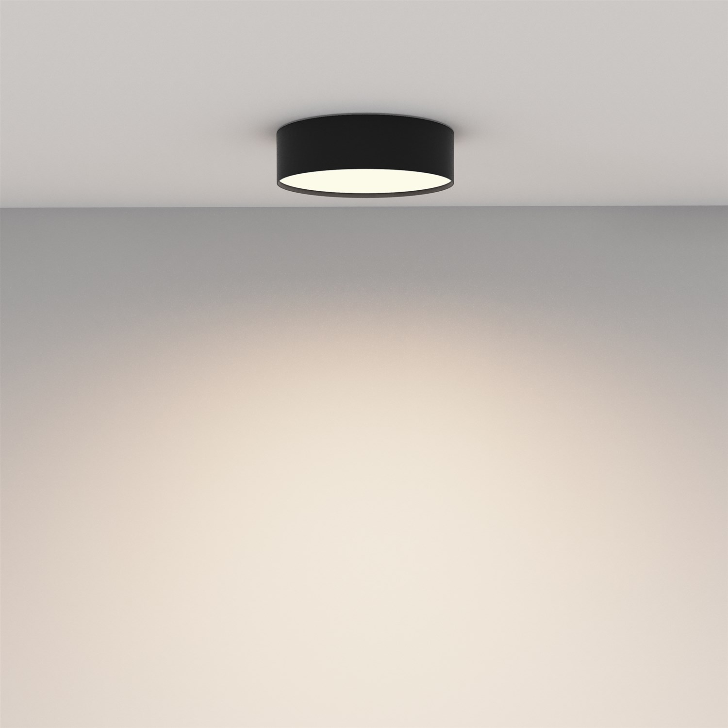 Maytoni Technical Zon Потолочный светильник цвет: черный C032CL-24W3K-RD-B