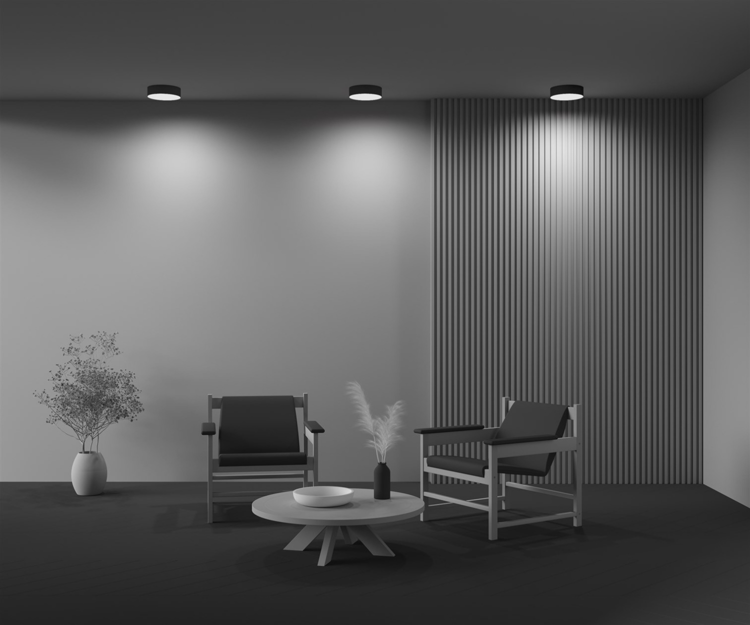 Maytoni Technical Zon Потолочный светильник цвет: черный C032CL-24W3K-RD-B