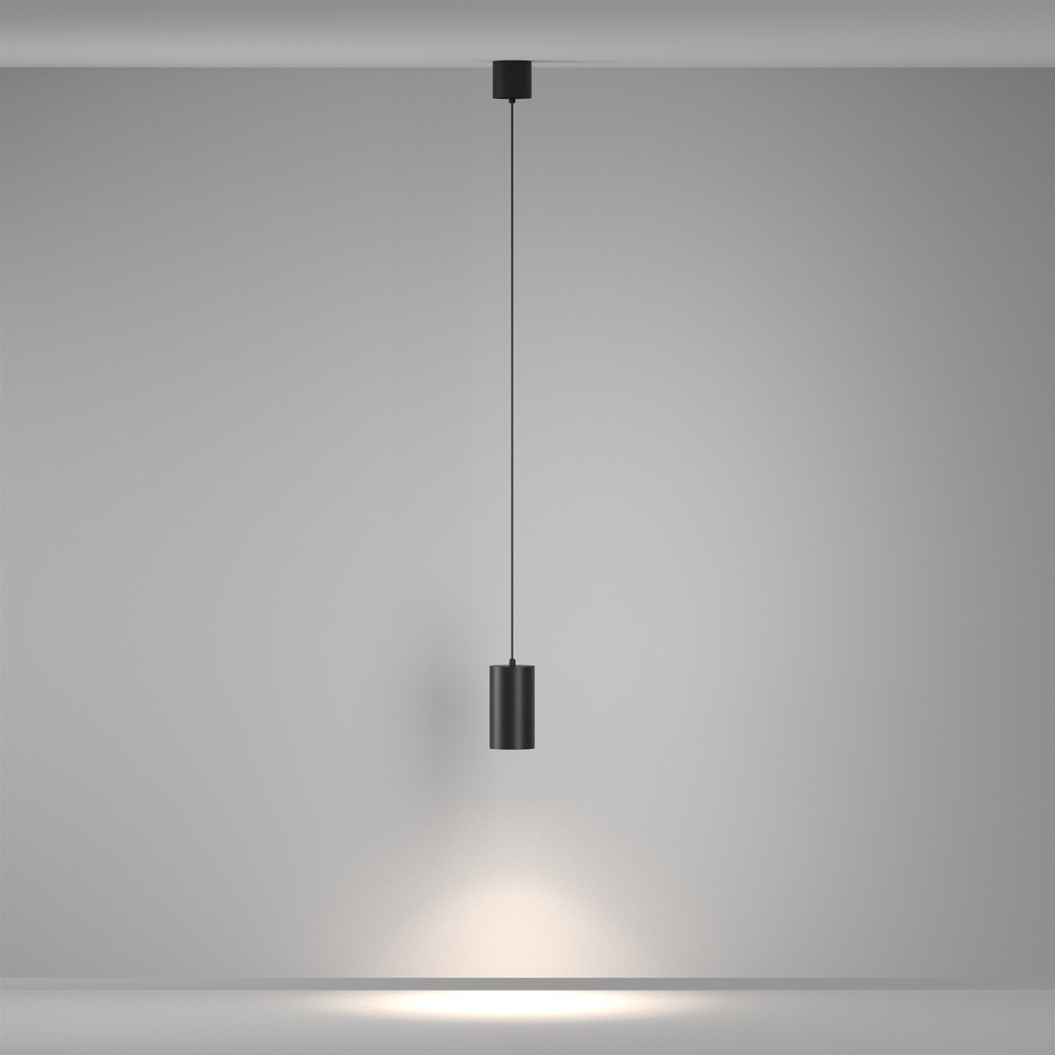 Maytoni Technical Vol Подвесной светильник цвет: черный P100PL-20W4K-B