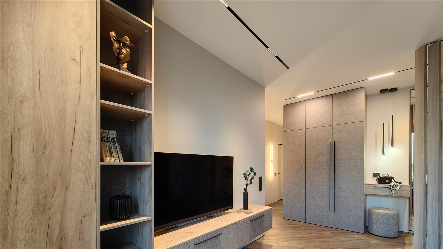 Maytoni Modern Cascade Подвесной светильник цвет: черный MOD132PL-L6BK
