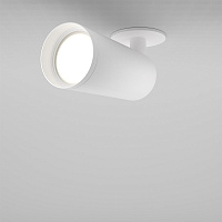 Maytoni Technical FOCUS S Встраиваемый светильник цвет: белый C049CL-U-1W