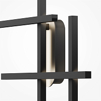 Maytoni Modern Halo Настенный светильник (бра) цвет: черный MOD248WL-L24BK