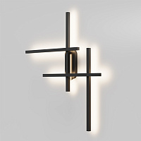 Maytoni Modern Halo Настенный светильник (бра) цвет: черный MOD248WL-L24BK