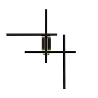 Maytoni Modern Halo Настенный светильник (бра) цвет: черный MOD248WL-L24BK