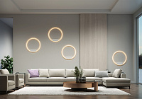 Maytoni Modern Rim Настенный светильник (бра) цвет: белый MOD058WL-L50W4K