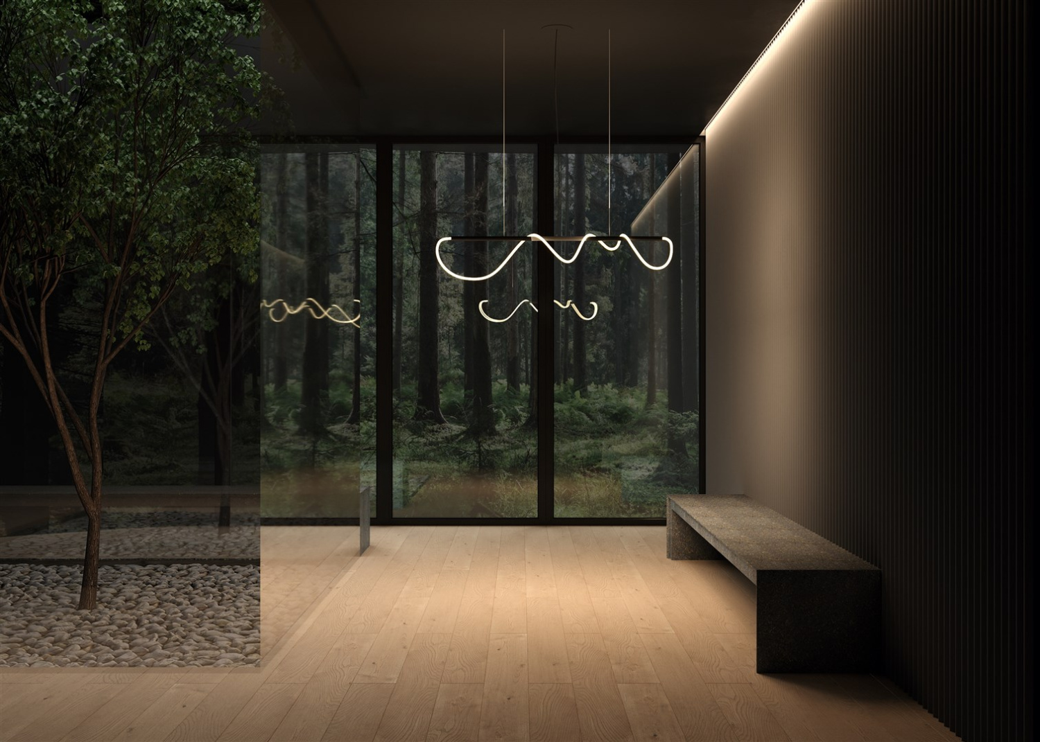 Maytoni Modern Tau Подвесной светильник цвет: черный MOD146PL-L30B3K