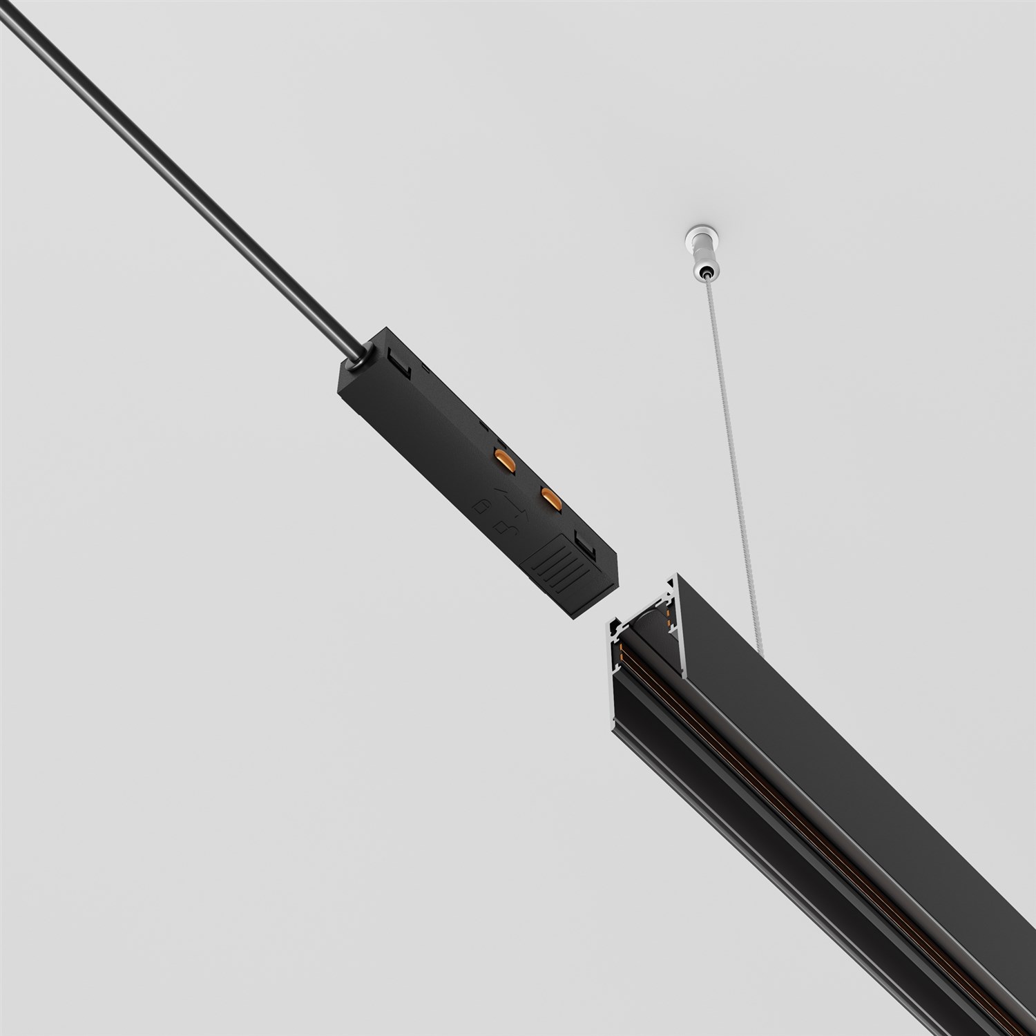 Maytoni Technical Ввод питания Exility черный TRA034B-42B