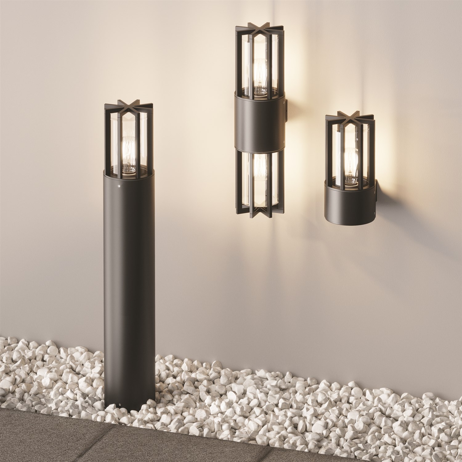 Maytoni Outdoor Barrel Ландшафтный светильник цвет: графит O453FL-01GF