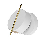 Maytoni Modern Nuance Настенный светильник (бра) цвет: белый и латунь MOD180WL-L4W3K1