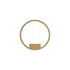 Maytoni Modern Rim Настенный светильник (бра) цвет: латунь MOD058WL-L25BSK