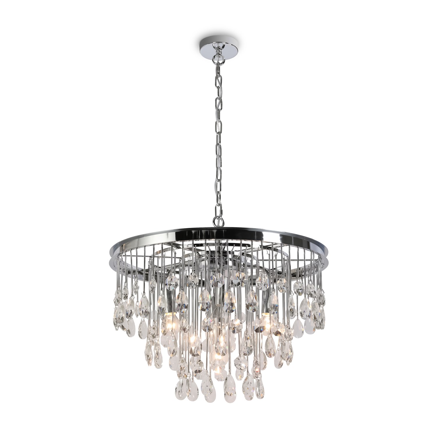 Maytoni Classic Linn Подвесной светильник цвет: хром MOD091PL-05CH