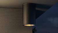 Maytoni Outdoor Roll Потолочный светильник цвет: черный O307CL-01B
