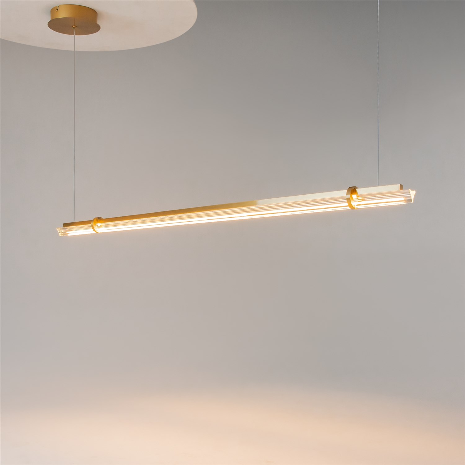 Maytoni Modern Plume Подвесной светильник цвет: латунь MOD340PL-L20BS3K