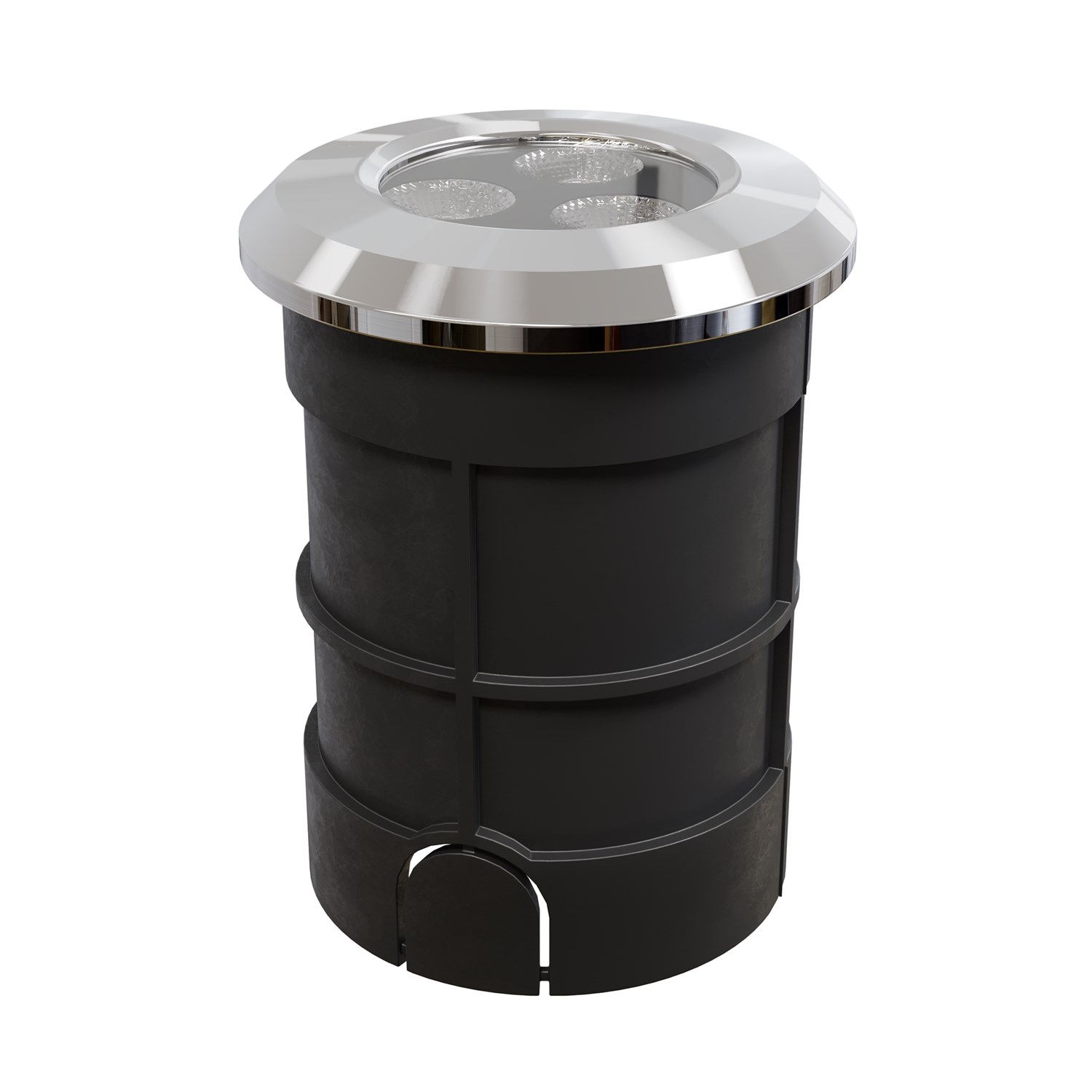 Maytoni Outdoor Flash Встраиваемый светильник цвет: серебро O044DL-L3S3K