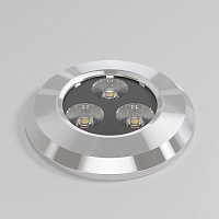 Maytoni Outdoor Flash Встраиваемый светильник цвет: серебро O044DL-L3S3K