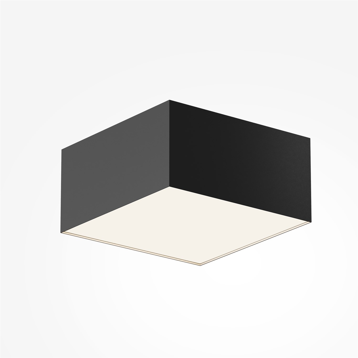 Maytoni Technical Zon Потолочный светильник цвет: черный C032CL-12W4K-SQ-B