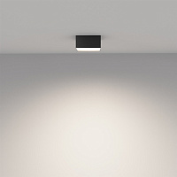 Maytoni Technical Zon Потолочный светильник цвет: черный C032CL-12W4K-SQ-B