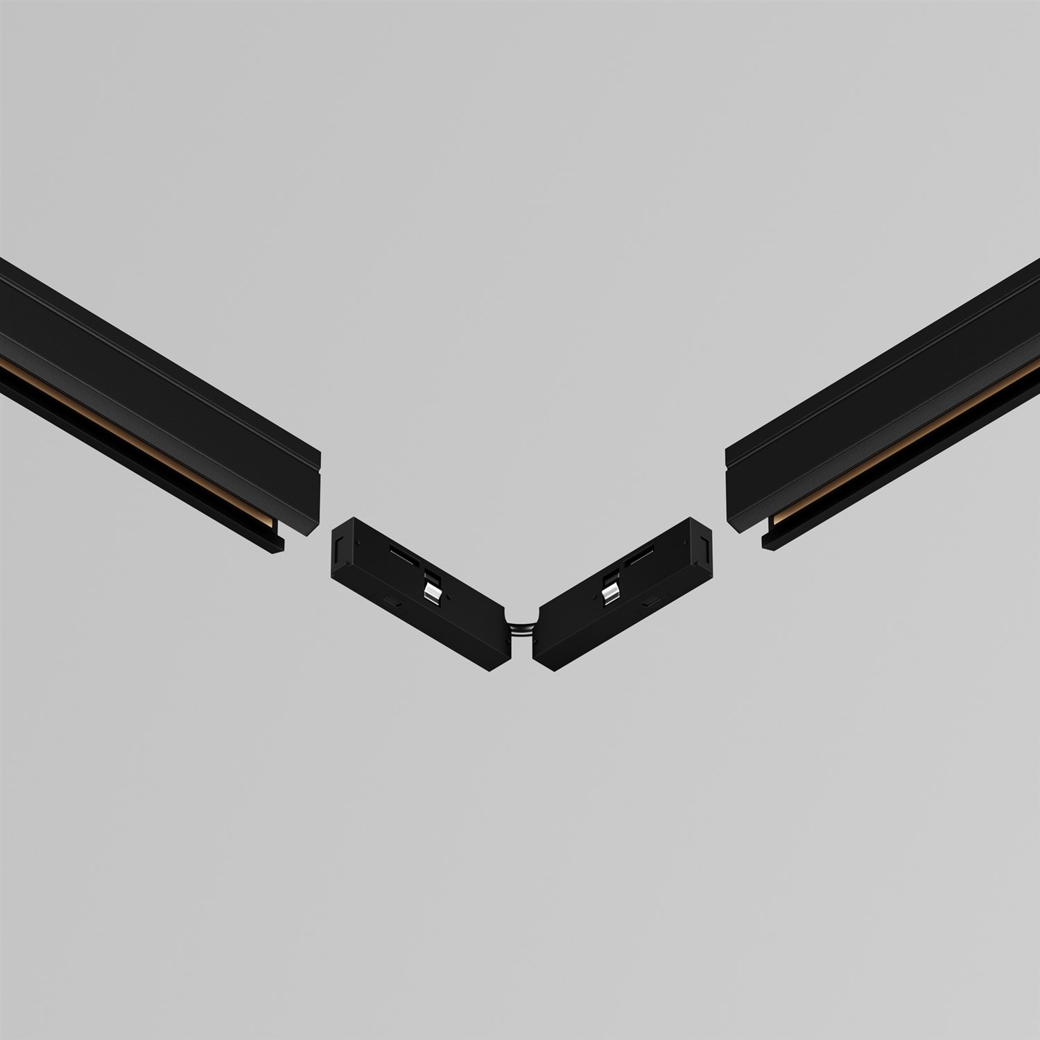 Maytoni Technical Коннектор питания угловой 3см Levity TRA184CPC-1B-3