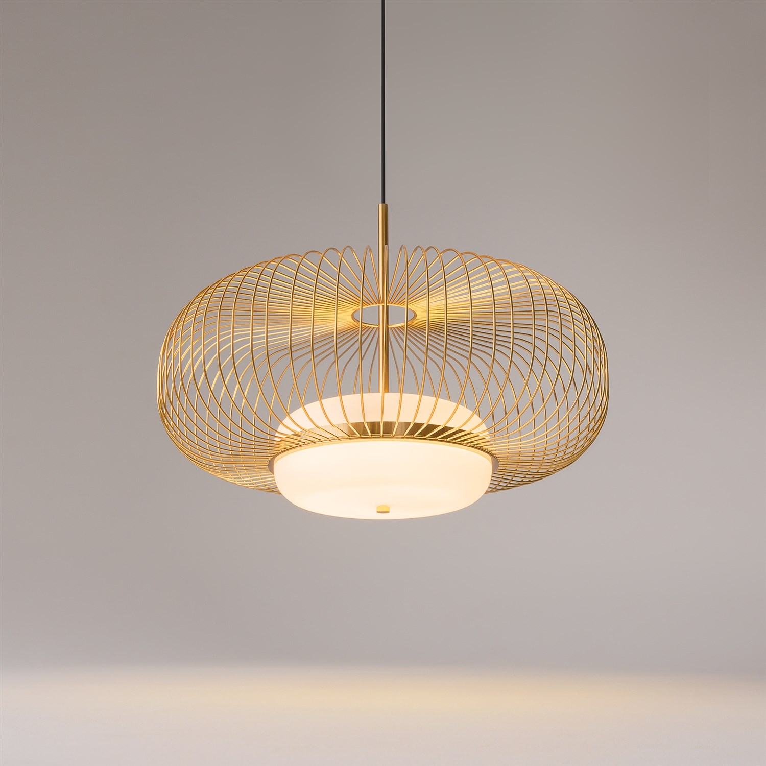 Maytoni Modern Levitation Подвесной светильник цвет: латунь MOD376PL-L30G3K