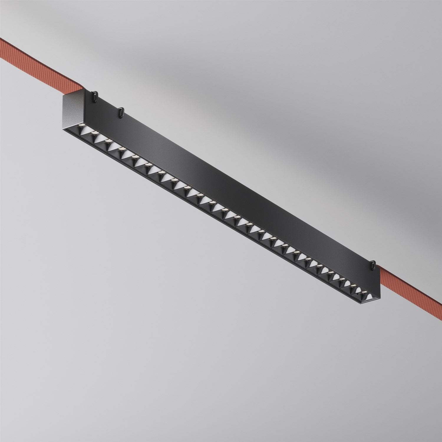 Maytoni Technical Points Подвесной светильник цвет: черный TR128B-24W4K-M-B