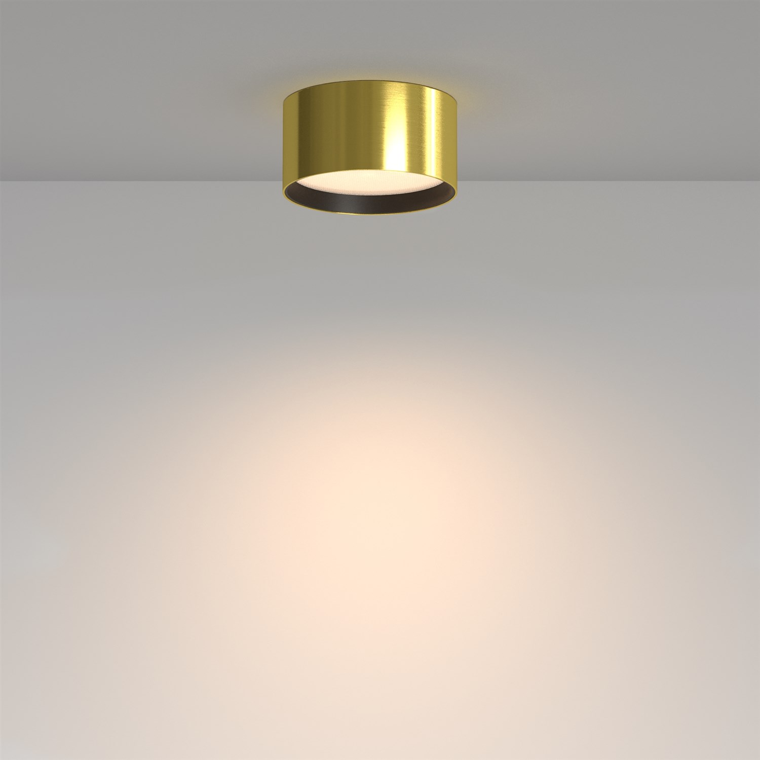 Maytoni Technical Glare Потолочный светильник цвет: латунь C091CL-12W3K-BS