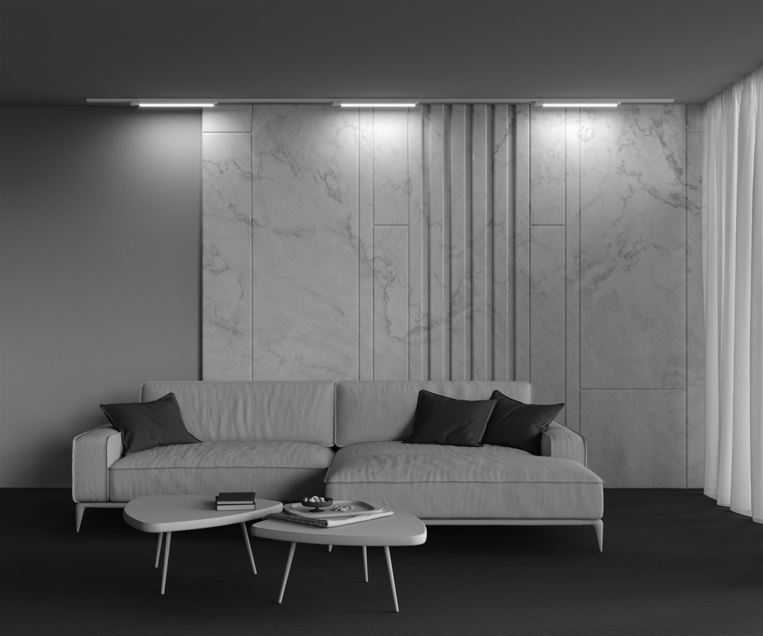 Maytoni Technical Basis Трековый светильник цвет: белый TR000-1-24W3K-W