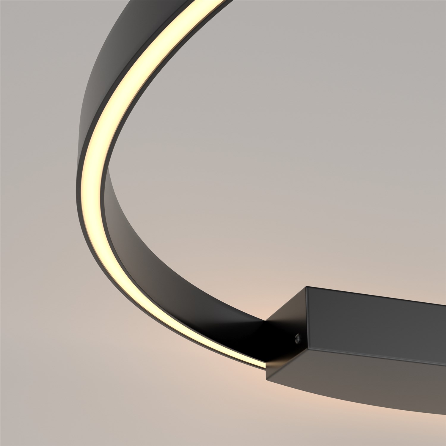 Maytoni Modern Rim Настенный светильник (бра) цвет: черный MOD058WL-L50B3K