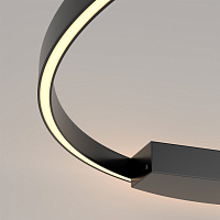 Maytoni Modern Rim Настенный светильник (бра) цвет: черный MOD058WL-L50B3K