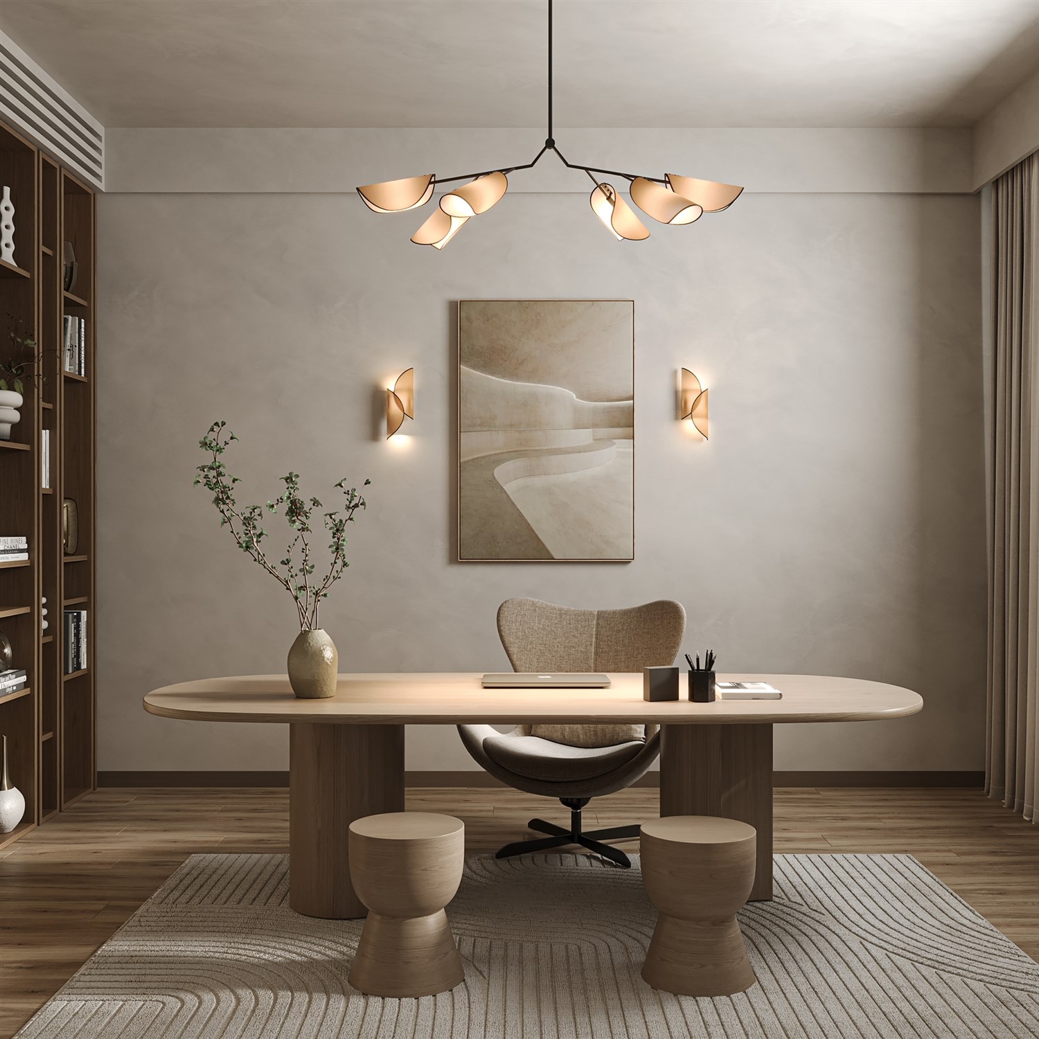 Maytoni Modern Organic Настенный светильник (бра) цвет: черный MOD225WL-02B1