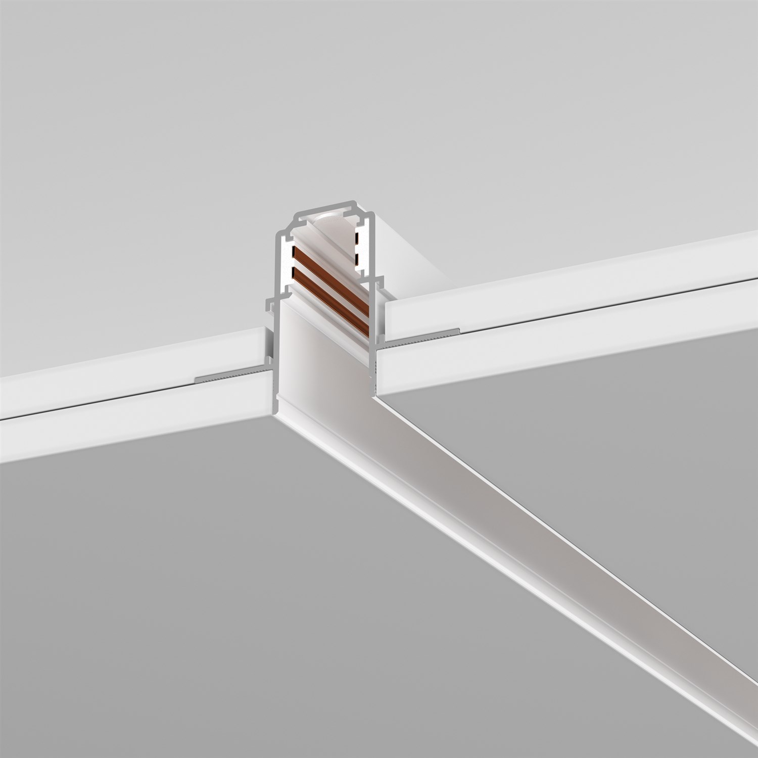 Maytoni Technical Busbar trunkings Exility Шинопровод встраиваемый цвет: белый TRX034-421W