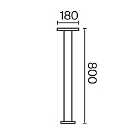 Maytoni Outdoor Wald Ландшафтный светильник цвет: графит O420FL-L12GF1