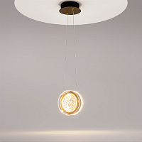 Maytoni Modern Pharao Подвесной светильник цвет: черный и латунь MOD361PL-L7BS3K