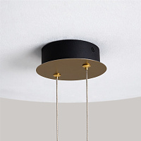 Maytoni Modern Pharao Подвесной светильник цвет: черный и латунь MOD361PL-L7BS3K