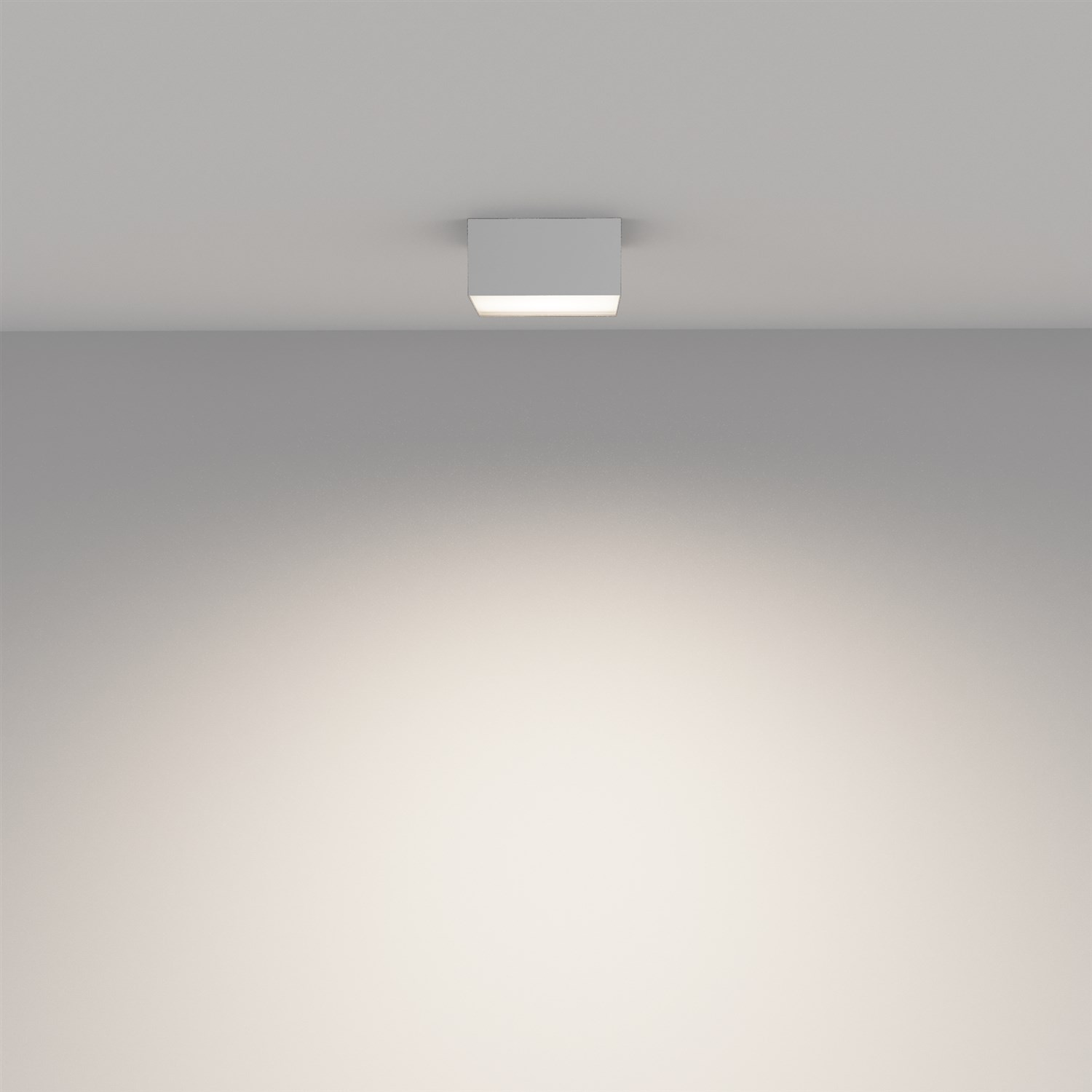 Maytoni Technical Zon Потолочный светильник цвет: белый C032CL-12W4K-SQ-W
