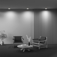 Maytoni Technical Zon Потолочный светильник цвет: белый C032CL-12W4K-SQ-W