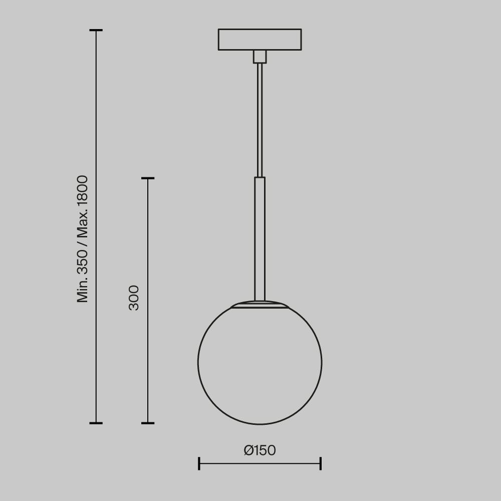 Maytoni Modern Basic form Подвесной светильник цвет: золото MOD321PL-01G1