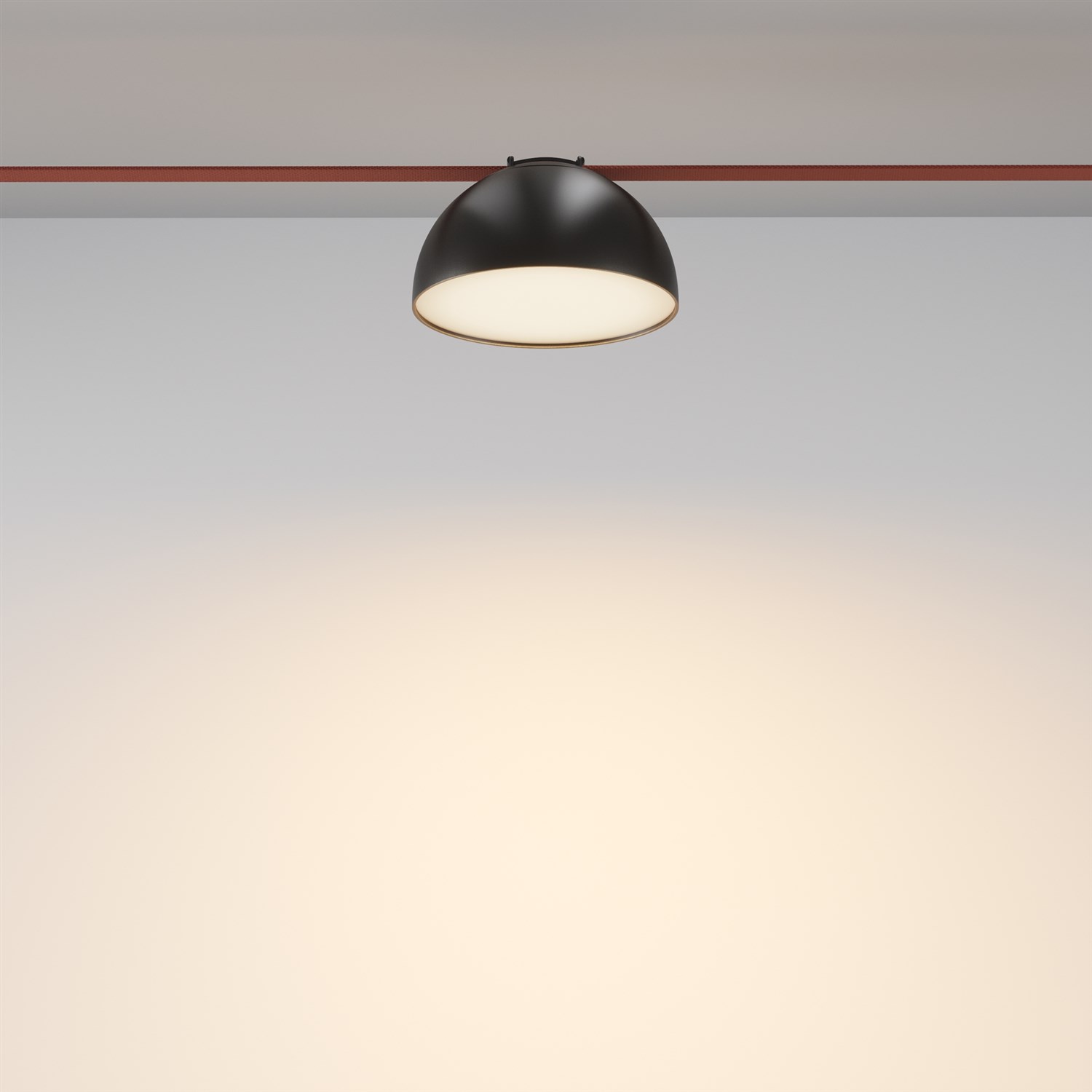 Maytoni Technical Bowl Подвесной светильник цвет: черный TR126B-20W3K-B