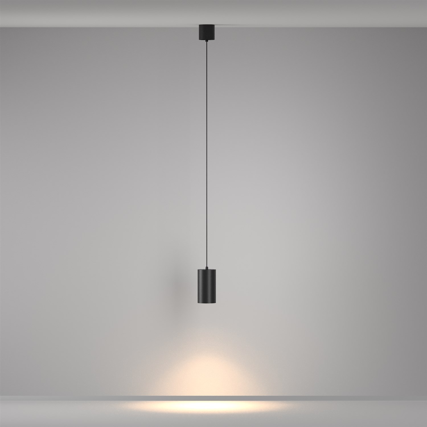 Maytoni Technical Vol Подвесной светильник цвет: черный P100PL-20W3K-B