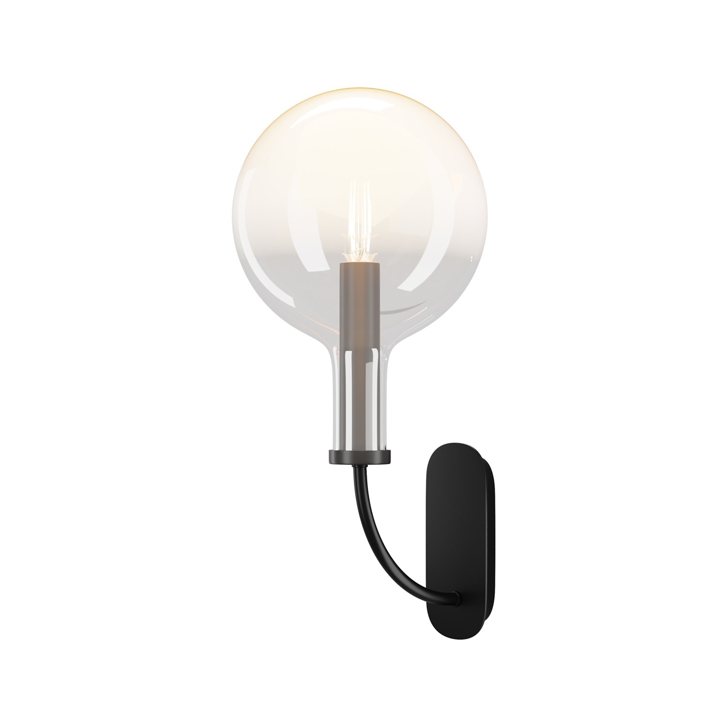 Maytoni Modern Status Настенный светильник (бра) цвет: черный MOD333WL-01B