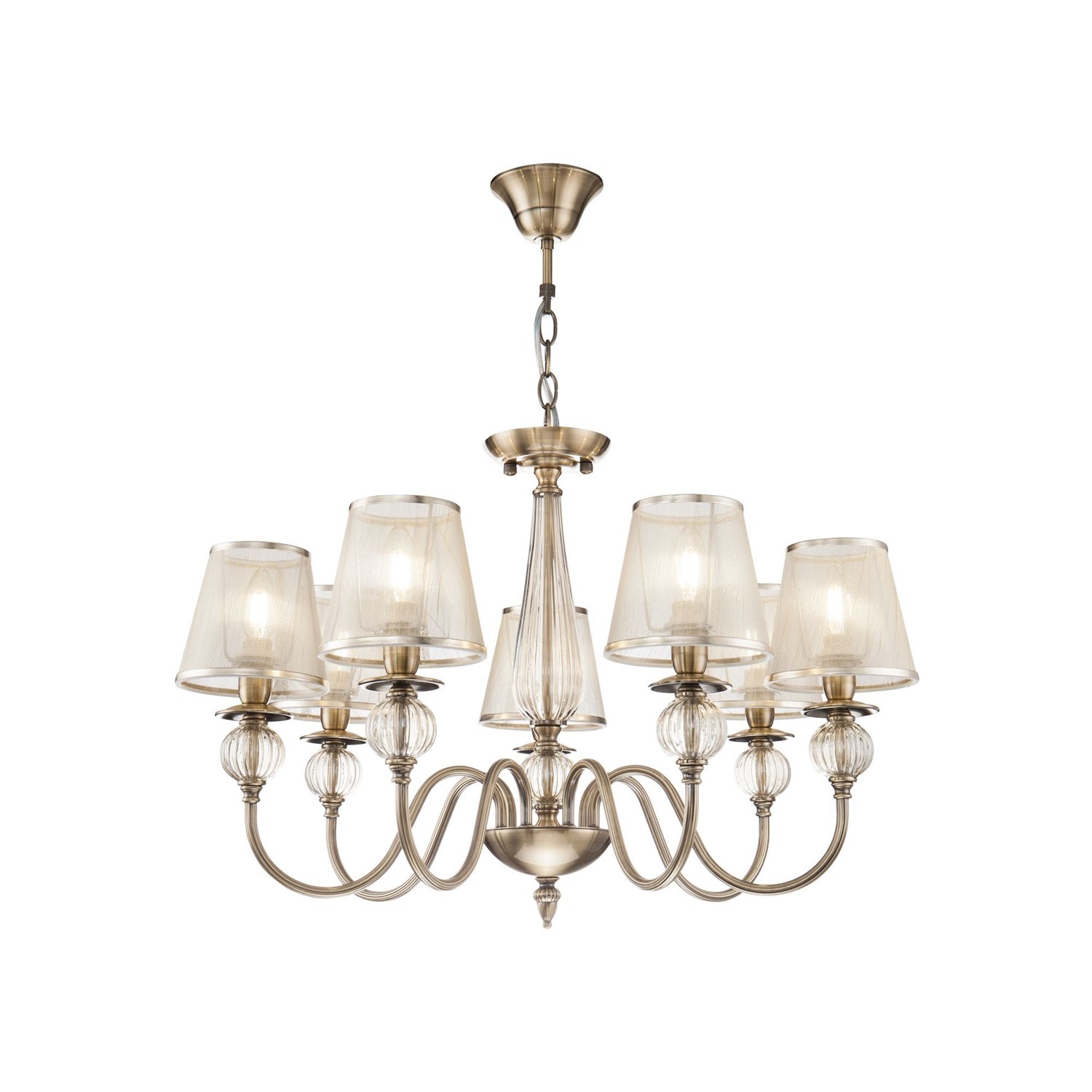 Freya Classic Inessa Люстра цвет: бронза антик FR2685PL-07BZ