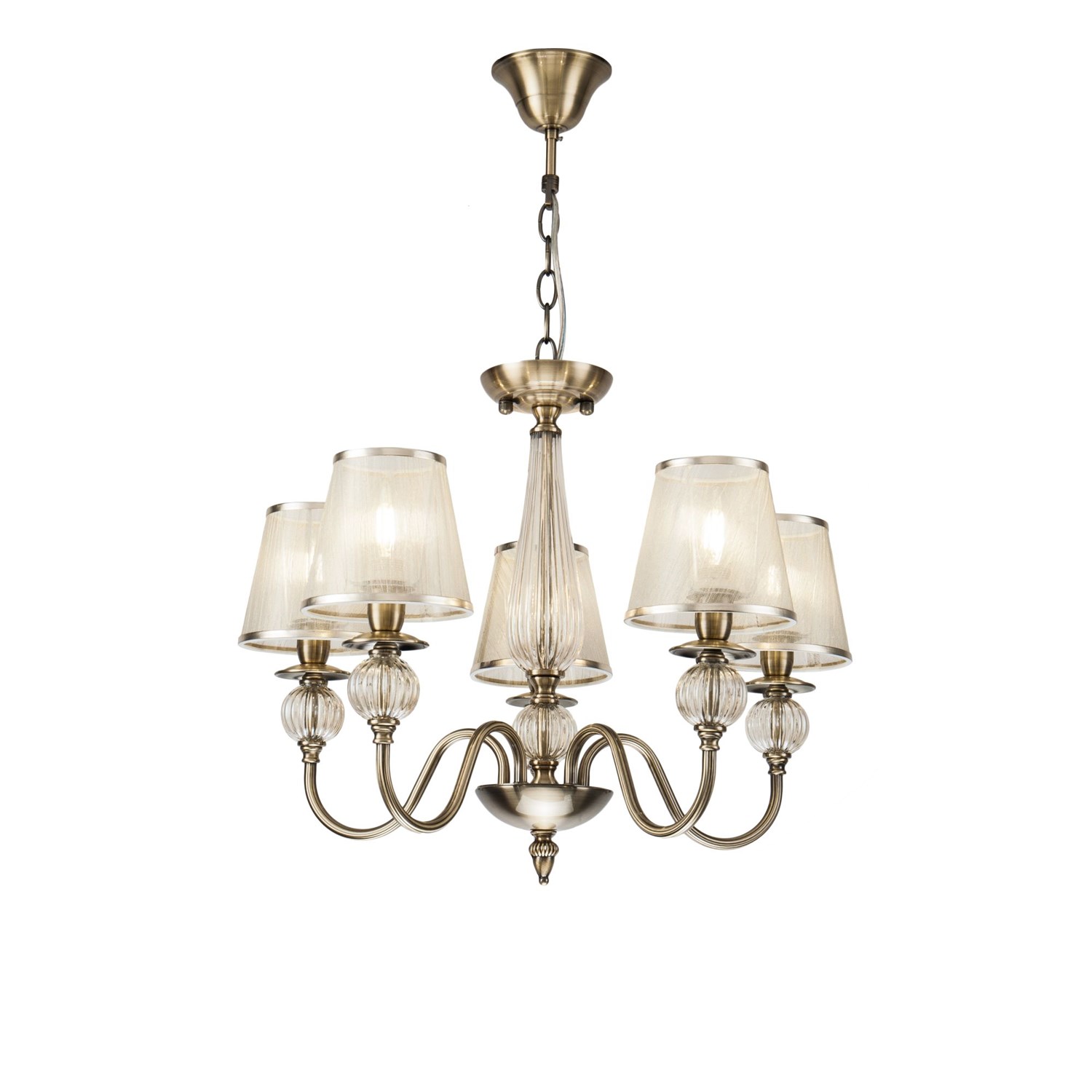 Freya Classic Inessa Люстра цвет: бронза антик FR2685PL-05BZ