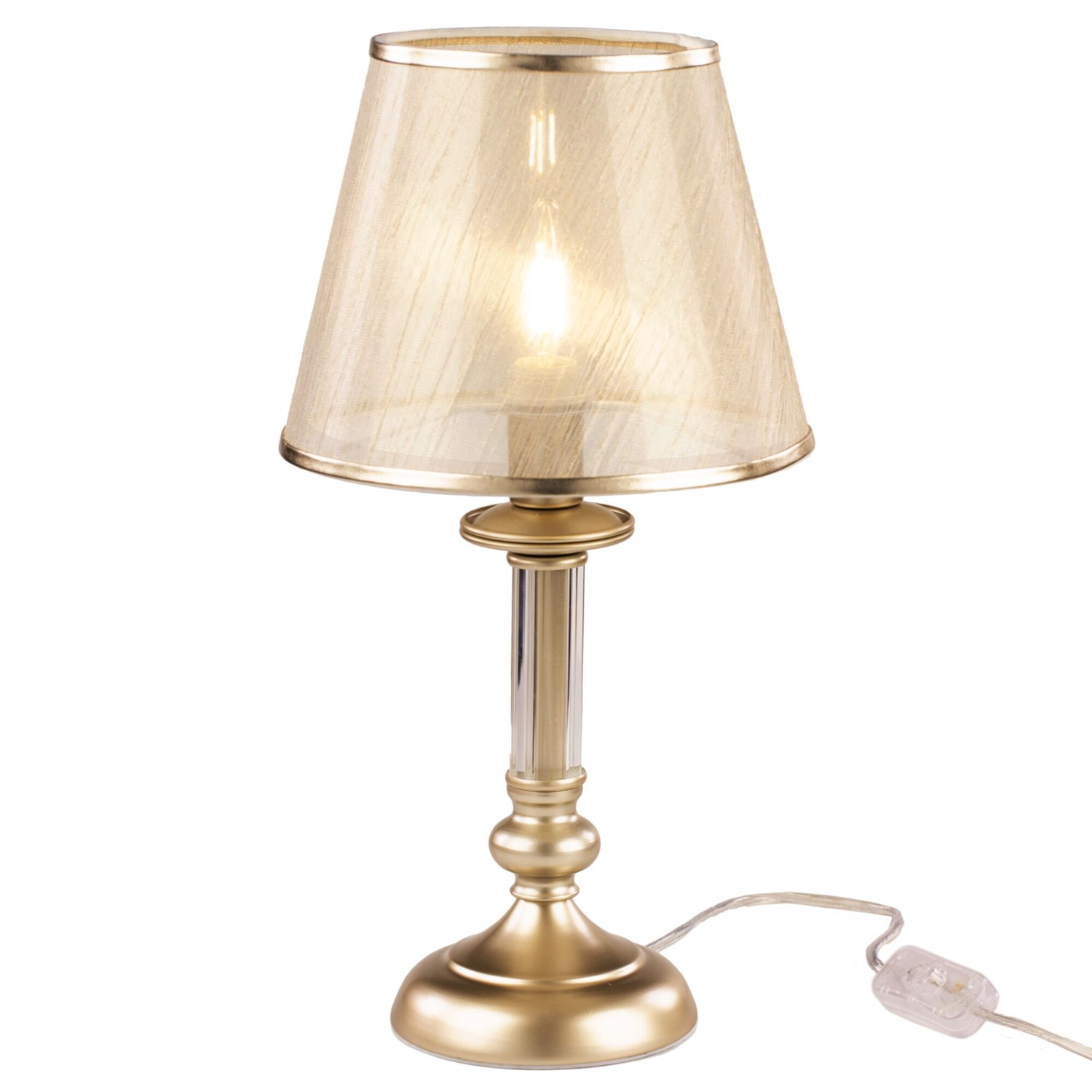 Freya Classic Ksenia Настольный светильник цвет: матовое золото FR2539TL-01G
