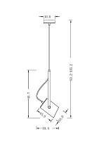 Freya Loft Elori Подвесной светильник цвет: черный FR4004PL-01WB
