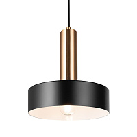 Freya Loft Izza Подвесной светильник цвет: черный и латунь FR4008PL-01BBS