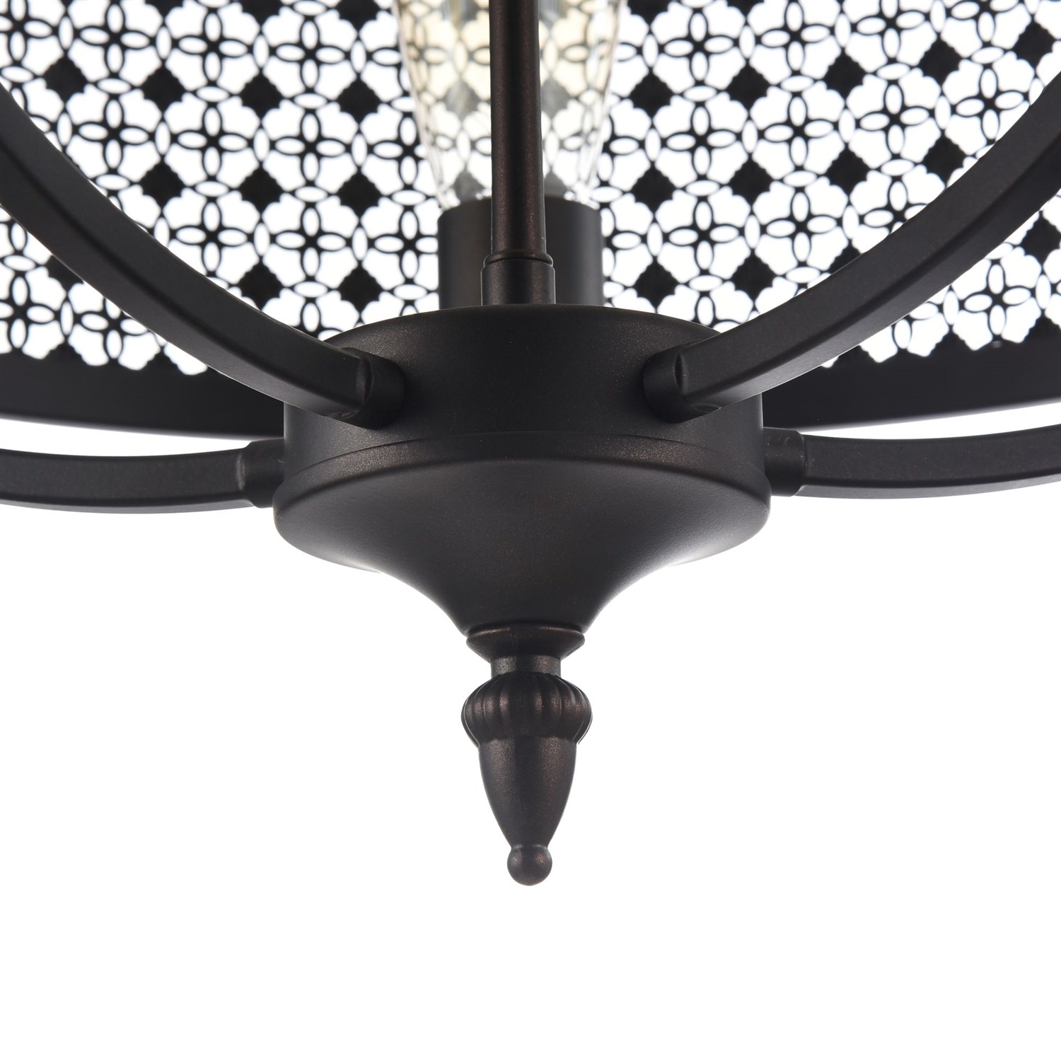 Freya Loft Conte Люстра цвет: коричневый FR4166-PL-05C-BL