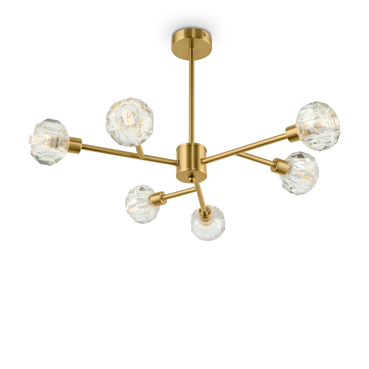 Freya Crystal Grace Люстра цвет: латунь FR5114PL-06BZ