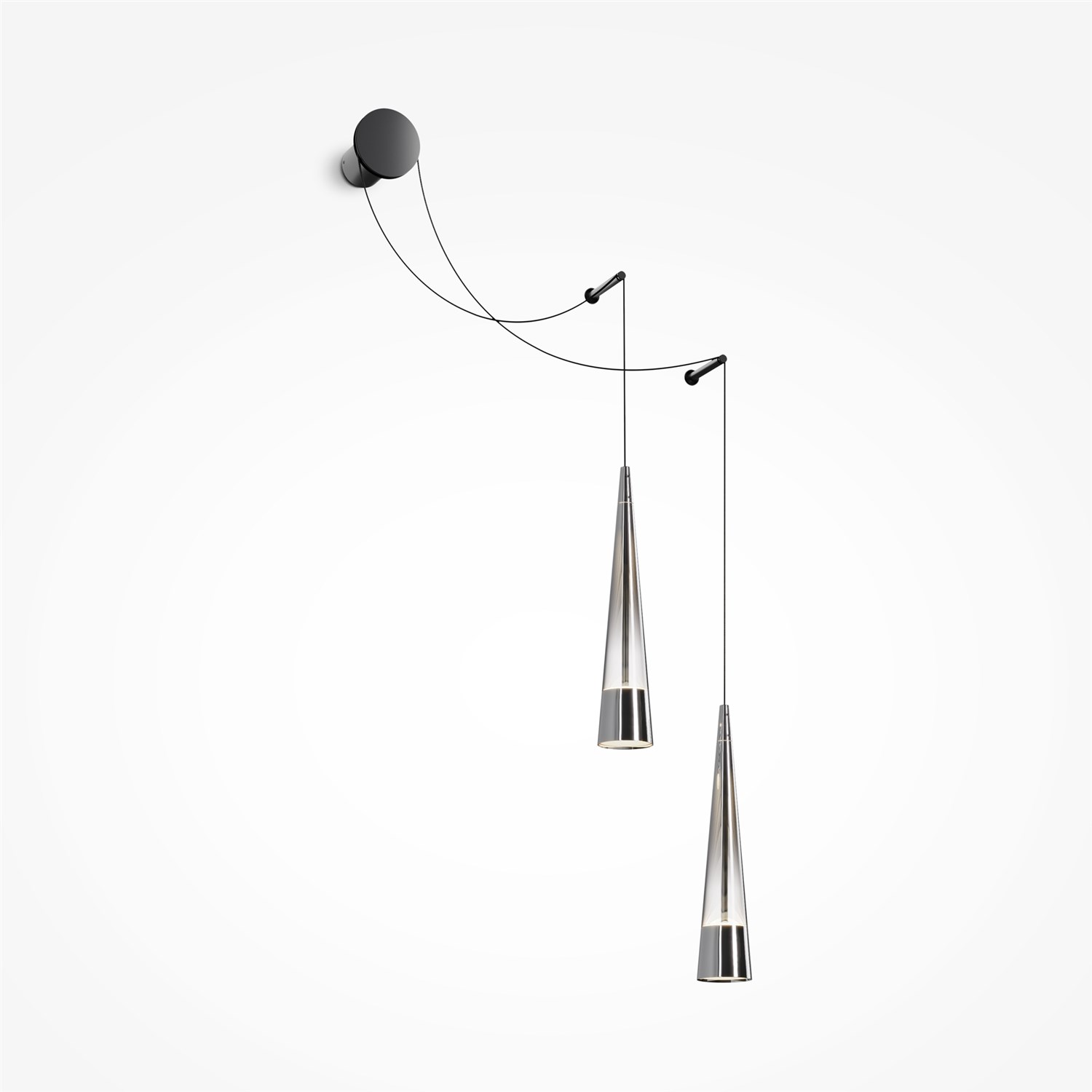 Maytoni Modern Sintesi Настенный светильник (бра) цвет: хром P090WL-L24CH3K