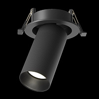 Maytoni Technical Artisan Встраиваемый светильник цвет: черный C081CL-01-GU10-B